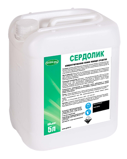 Высокопенное моющее средство для полов и поверхностей СЕРДОЛИК - 30 литров